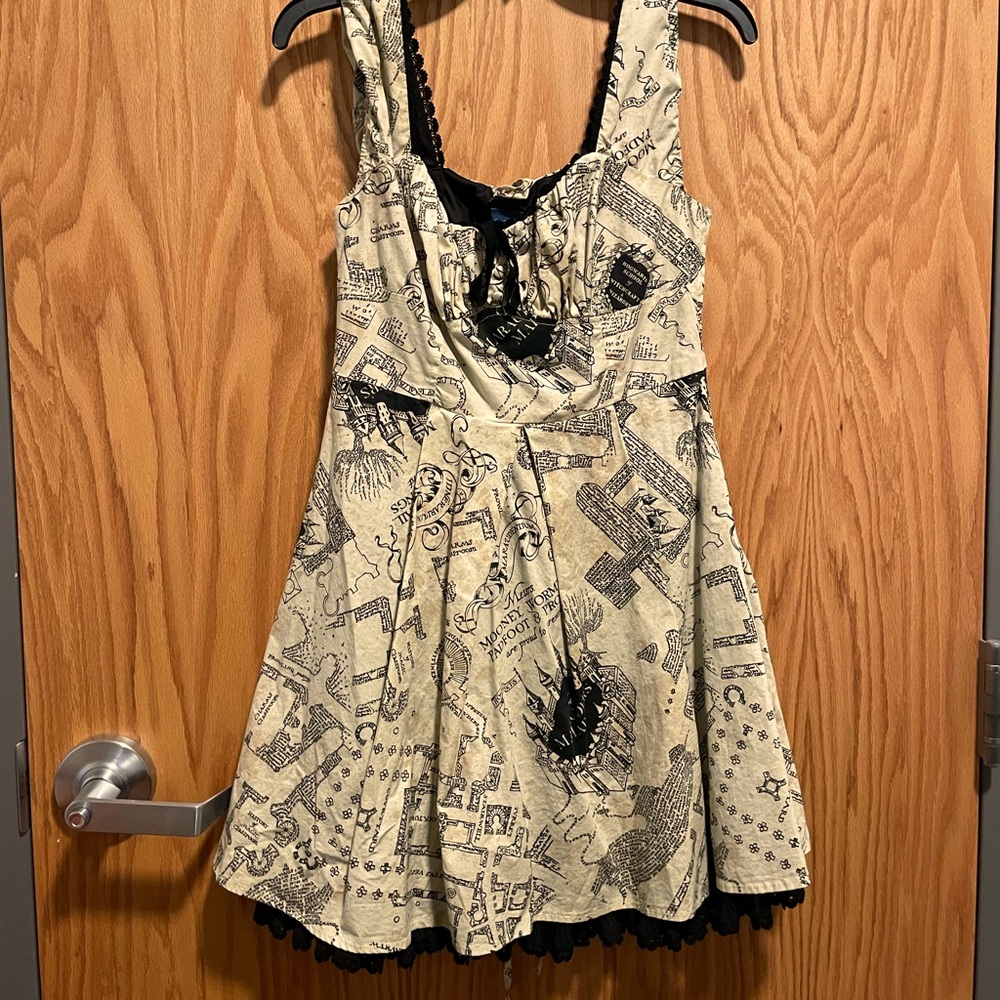 Hot Topic Marauders Map dress
